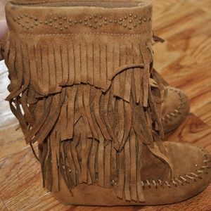 Rampage Girls Moccasin Boot - Size 11